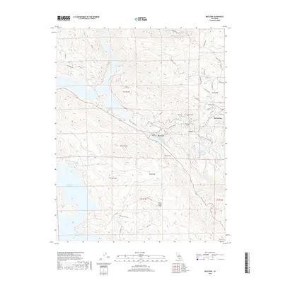 2018 Map of Moccasin, 2018 Print