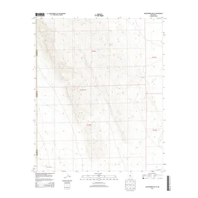 2013 Map of Mockingbird Gap SE, 2013 Print