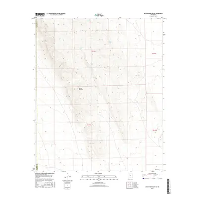 2017 Map of Mockingbird Gap SE, 2017 Print