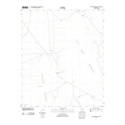 2010 Map of Mockingbird Gap, 2010 Print