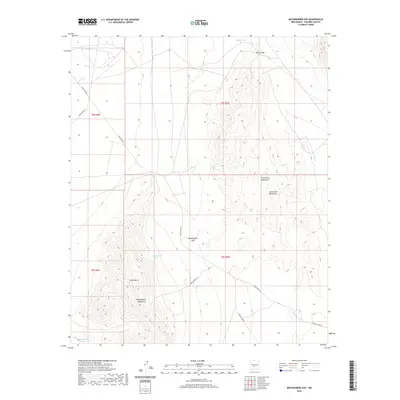 2020 Map of Mockingbird Gap, 2020 Print