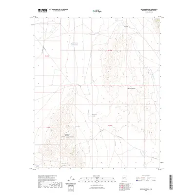 2023 Map of Mockingbird Gap, 2023 Print