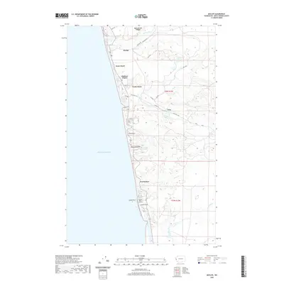 2020 Map of Moclips, 2020 Print