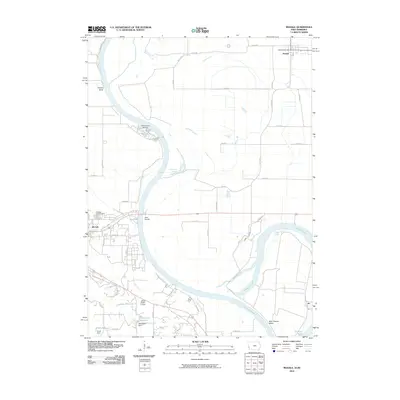 2010 Map of Modale, 2010 Print
