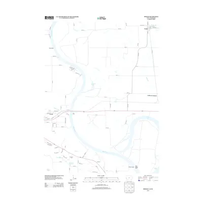 2013 Map of Modale, 2013 Print