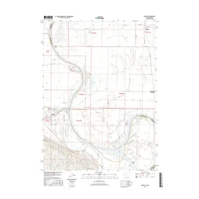 2015 Map of Modale, 2015 Print
