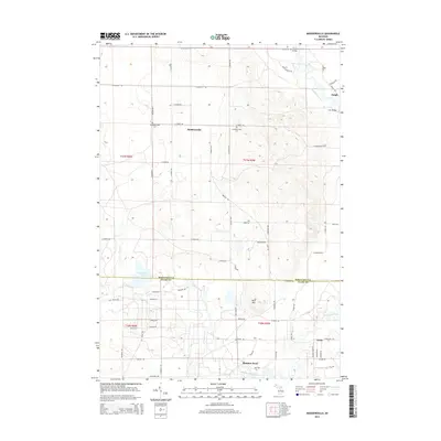 2014 Map of Moddersville, 2014 Print