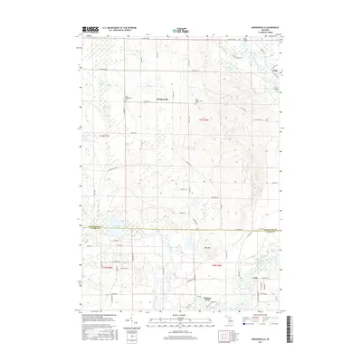 2017 Map of Moddersville, 2017 Print