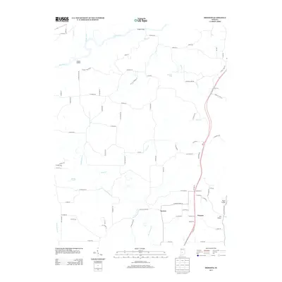 2013 Map of Modesto, 2013 Print