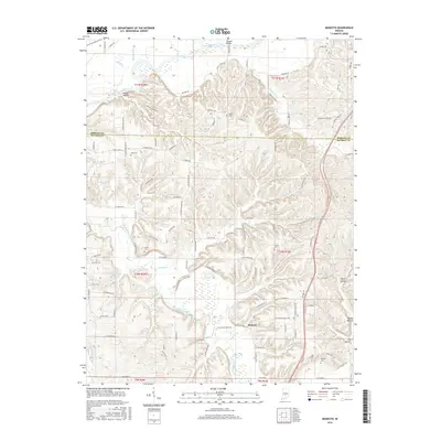 2016 Map of Modesto, 2016 Print