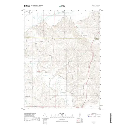 2019 Map of Modesto, 2019 Print
