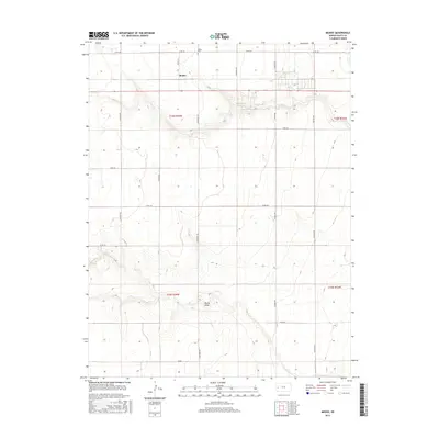 2015 Map of Modoc, 2015 Print
