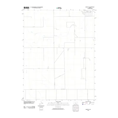 2009 Map of Modoc SE, 2009 Print