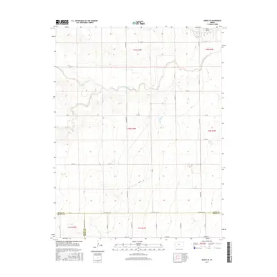 2015 Map of Modoc SE, 2015 Print