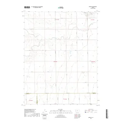2018 Map of Modoc SE, 2018 Print