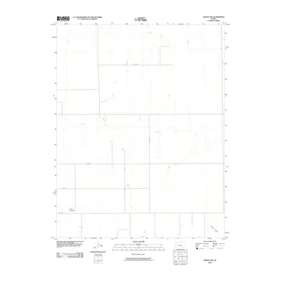 2009 Map of Modoc SW, 2009 Print