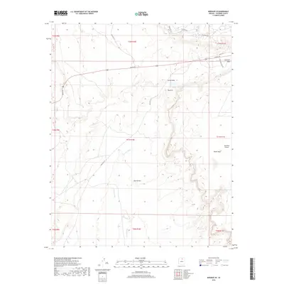 2018 Map of Moenave SE, 2018 Print