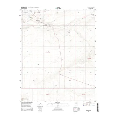 2014 Map of Moenkopi, 2014 Print