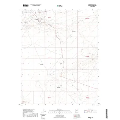 2018 Map of Moenkopi, 2018 Print