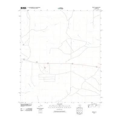 2010 Map of Mofeta, 2010 Print