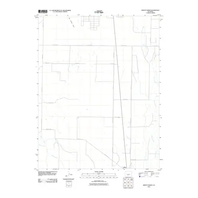 2010 Map of Moffat North, 2010 Print