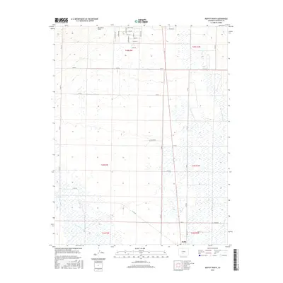 2016 Map of Moffat North, 2016 Print