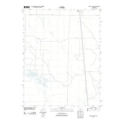 2010 Map of Moffat South, 2010 Print