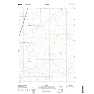 2017 Map of Moffett Ranch, 2017 Print