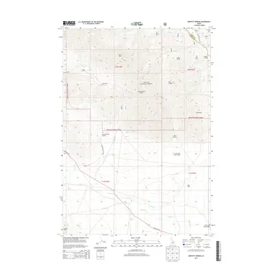 2013 Map of Moffett Springs, 2013 Print