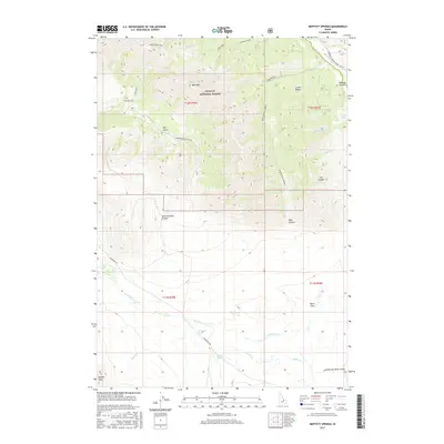 2017 Map of Moffett Springs, 2017 Print