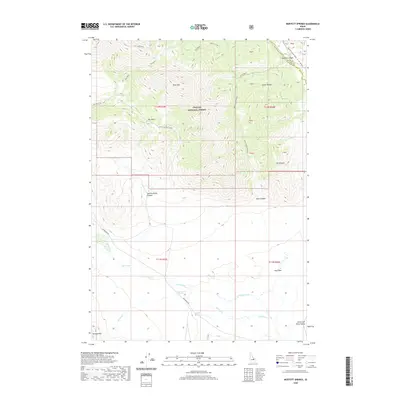 2020 Map of Moffett Springs, 2020 Print