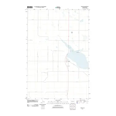 2011 Map of Moffit, 2011 Print