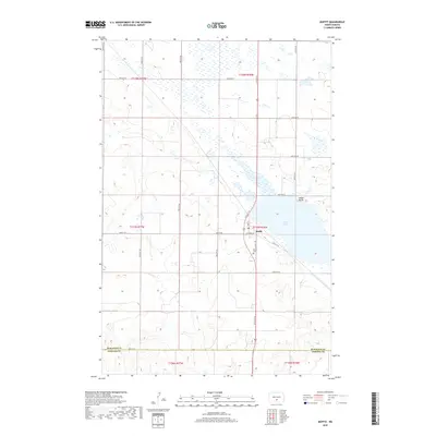 2018 Map of Moffit, 2018 Print