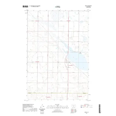 2020 Map of Moffit, 2020 Print