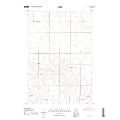2020 Map of Moffit NW, 2020 Print