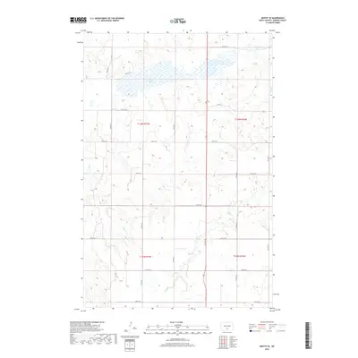 2018 Map of Moffit SE, 2018 Print