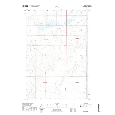 2020 Map of Moffit SE, 2020 Print