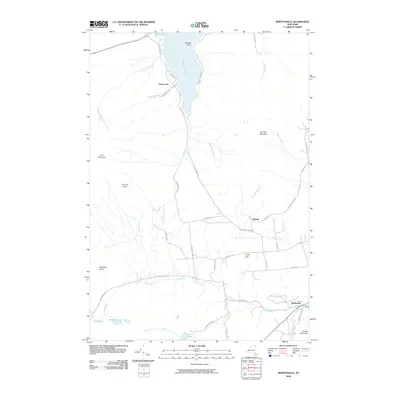 2010 Map of Moffitsville, 2010 Print