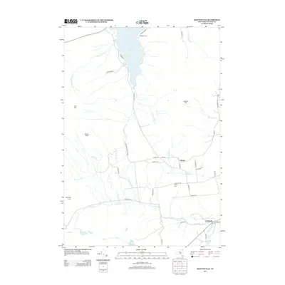 2013 Map of Moffitsville, 2013 Print