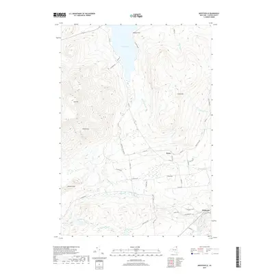 2019 Map of Moffitsville, 2019 Print