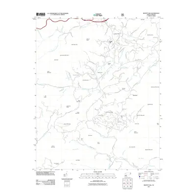 2011 Map of Moffitt Hill, 2011 Print