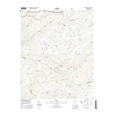 2016 Map of Moffitt Hill, 2016 Print