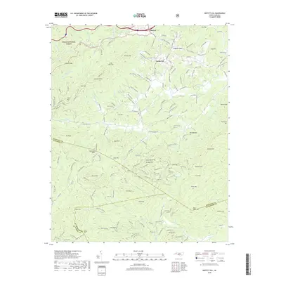 2019 Map of Moffitt Hill, 2019 Print
