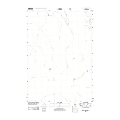 2011 Map of Mogg Mountain, 2011 Print