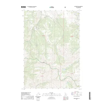 2023 Map of Mogg Mountain, 2023 Print