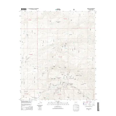 2013 Map of Mogollon, 2013 Print