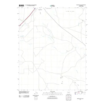 2010 Map of Mogote Hills, 2010 Print