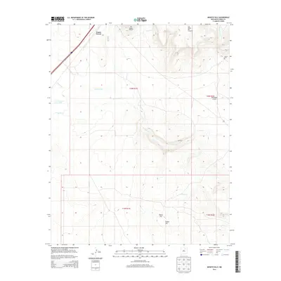 2013 Map of Mogote Hills, 2013 Print