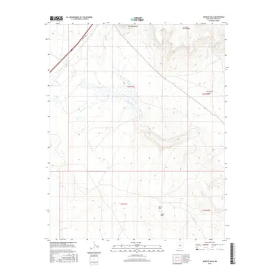 2017 Map of Mogote Hills, 2017 Print