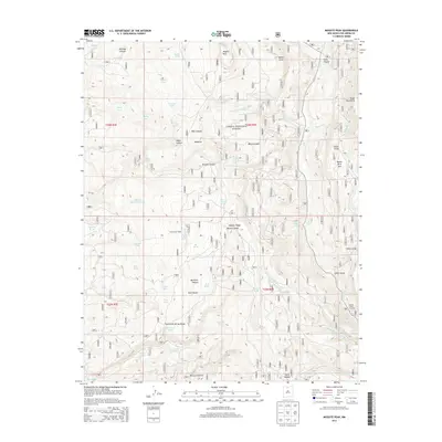 2013 Map of Mogote Peak, 2013 Print